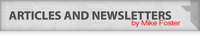 Articles & Newsletters by Mike Foster